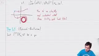MATC58 Lec 5.7: periodic solutions and Poincare Bendixson