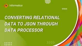 How To: Convert Relational Data to Json using Data Processor Transformation