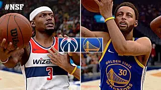 WARRIORS vs WIZARDS | NBA 2K23 (PS5 UHD)