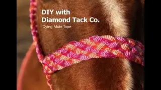 How To Hand Dye Mule Tape