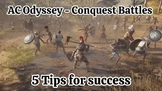 Assassins creed Odyssey - 5 tips for conquest battle win!! Easy strategy