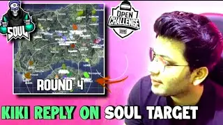 Kiki op react to soul target ll #bgmi #bmoc #godlike #soul
