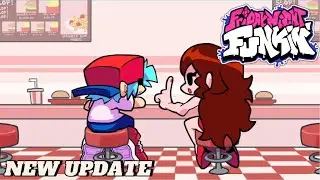 FNF X LE SERRAFIM Collab Week Official Update - New Song (SPAGHETTI)
