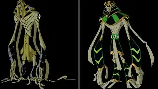 🇧🇷 todas as transformações do Snare-oh - Ben 10 (Dublado)