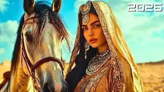 Middle Eastern Music - Silent Heat Beneath the Infinite Sky: Tranquil Echoes of the Sahara