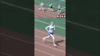 That Kick at the end woah! #3200m  #trackandfield #arcadiainvite