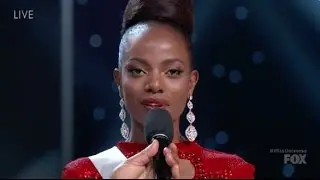 Miss Kenya Asked About Trump at Miss Universe Pageant