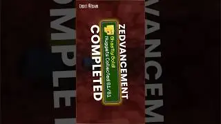 ZEDVANCEMENT Ghastly Gold! | COMPLETED | All credit to Zedaph | Fair use | #Hermitcraft #Minecraft