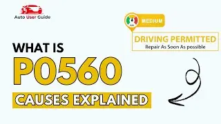 What is P0560 : Engine Error Code Causes Explained