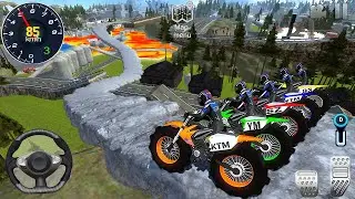 Mega Ramp Motor Bike Stunt Racing Simulator 3D - Extreme Motocross Dirt Bike - Offroad Gameplay