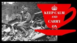 Keep Calm and Carry On! - primary school song to teach children HISTORY - WW2 - WORLD WAR 2