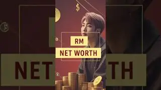 RM Net Worth 💰 #RMNetWorth #BTSLeader