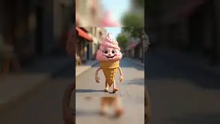 Love for Ice cream 💕 #shorts #food #ai