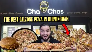 Cha Chas Best Calzone Pizza In Birmingham | Birmingham Best Pizza | DanishVlogsster