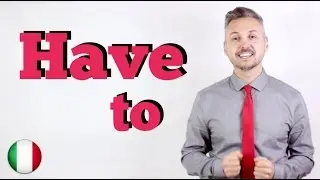 Inglese per Italiani: HAVE TO (Obbligazioni basati su una regola o legge)