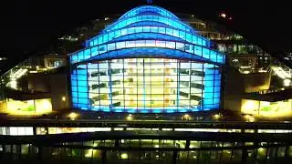 Mavic Air 2 at Night | Manchester | Angel Square | 4K