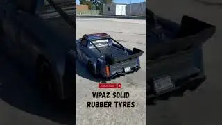 Infraction on VIPAZ solid rubber tyres - DRIFT KING 🤘🏼😎🤘🏼#shorts
