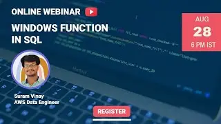 SQL for Data Analysis | Windows Function in SQL