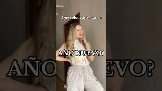 &iquest;Qu&eacute; COLOR usar en A&Ntilde;O NUEVO? 😱