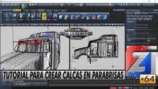 Tutorial Para Crear Calcas En Parabrisas De Tus Camiones En Zmodeler3