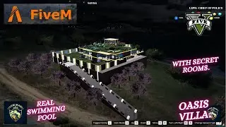 FiveM #mlos : Exploring Oasis Villa Update, Villa, Gang Mansion & Beautiful Interior #fiveM Mania.