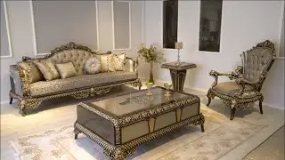 Saheste Classic Sofa Set I Luxury Furniture