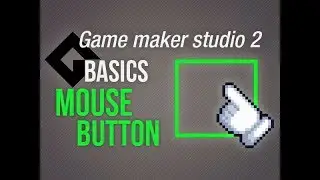 🔴Game Maker Studio 2 | Basics - Click button