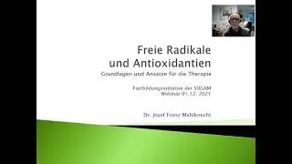 Freie Radikale und Antioxidantien Webinar