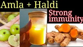 &ldquo;Drink This Daily ! Amla Haldi Immunity Booster || Glowing Skin + Strong Immunity&rdquo;