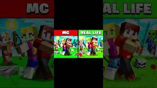 minecraft vs real life 😜😜 #minecraft #minecraftgameplay #tondegamerexposed #trading #gaming #viral