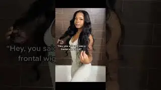 No Glue Amazon Human Hair Glueless Wig#shorts #amazonwig #blackgirlmagic #gluelesswig #hdlacewig