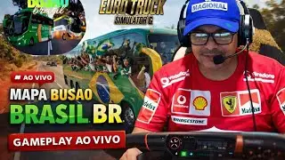 EURO TRUCK SIMULATOR 2 MAPA MOD BUSAO  BRASIL GRÁTIS TESTANDO 