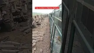 Train accident in Pakistan Railways #railway #trainaccident #train
