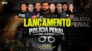 LAN&Ccedil;AMENTO | CURSO POL&Iacute;CIA PENAL DO ZERO | PROF. AYRES BARROS