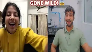 Indian Girl Got Excited 😍 | OmeTV Random Chat #omegle #ometv #omeglelaughs 