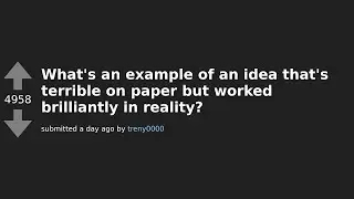 Surprising Success Stories: When Bad Ideas Become Amazing - Reddit's Best Examples!