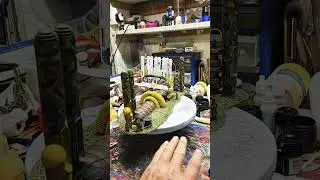 Something Different My Latest Creation Alien Power Station #modelscenery #gaming #warhammer40k