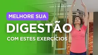 PILATES: 3 Exerc&iacute;cios Pr&aacute;ticos para melhorar a Digest&atilde;o (gases, incha&ccedil;o, desconforto abdominal) 5MIN
