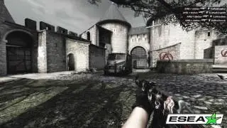 CS:GO Insane Flick 1 Tap by ESEA IM Player Ambition Gamers stellar- vs CuWa (Nasty 1 Bullet Shot)