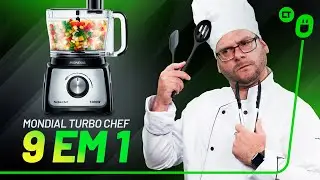 Multiprocessador Mondial Turbo Chef 9 em 1: um produto para fazer de tudo