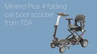 Pro Rider Mobility TGA The Minimo Plus 4 mobility scooter demonstration
