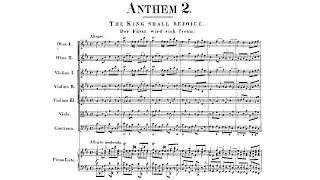 [Score] Handel - The King Shall Rejoice, HWV 260 (Coronation Anthem No. 3)