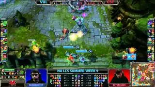 Team Vulcun (VUL) vs Team Coast (CST) || Super week NA LCS Summer 2013 W9D2 || Full Game HD