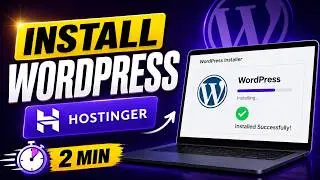 How to Create a WordPress Website on Hostinger (Beginner's Guide)