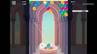 Arkadium's Bubble Shooter Gameplay