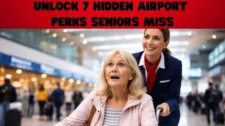 Flying After 70? Unlock 7 Hidden Airport Perks Seniors Miss!