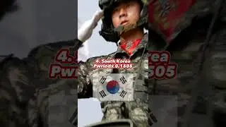 Strongest countries in Asia 2023 (by Power Index) #shorts #asia #military #2023