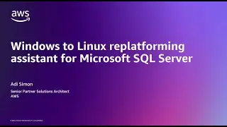 Windows to Linux replatforming assistant for Microsoft SQL Server | Amazon Web Services