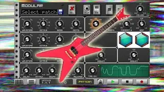 Как сделать гитару с эффектом Distorted Amp с нуля [Modular Synth/Caustic 3]