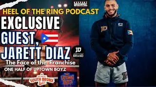 🔴 Indie Wrestling's Rising Star Jarett Diaz Incredible Story (INTERVIEW) on Heel of the Ring Podcast